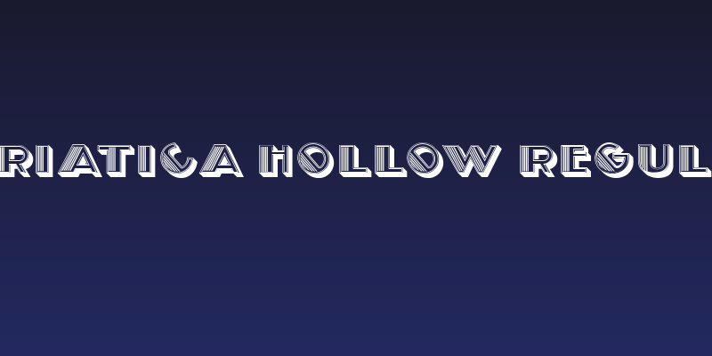 Adriatica Hollow Regular Social Header
