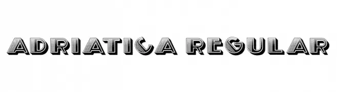 Adriatica Regular  Descarca Fonturi Gratis