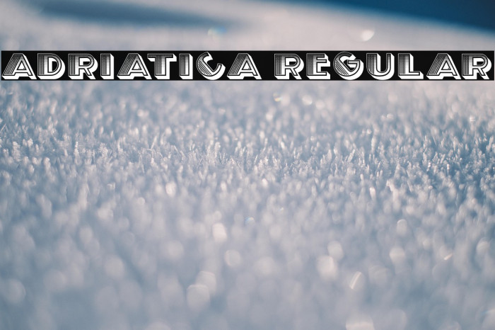 Adriatica Regular Example 2