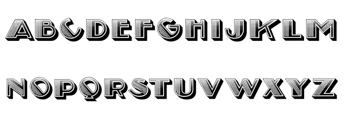 Adriatica Regular Font LOWERCASE