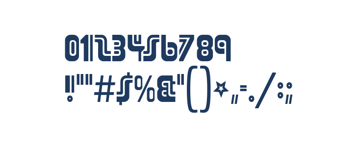 Adriator-Regular Other Characters