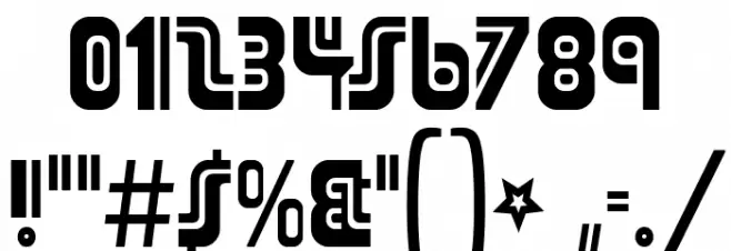 Adriator-Regular Font OTHER CHARS