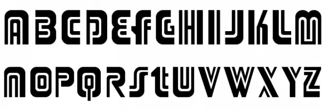 Adriator-Regular 字体 小写