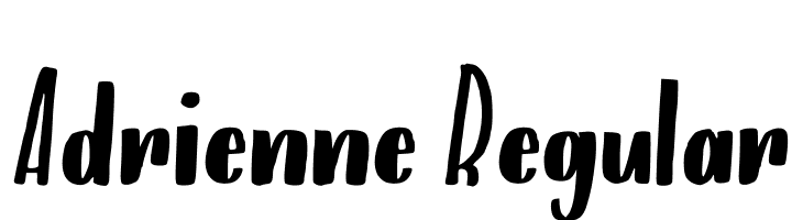 Adrienne Regular  Frei Schriftart Herunterladen