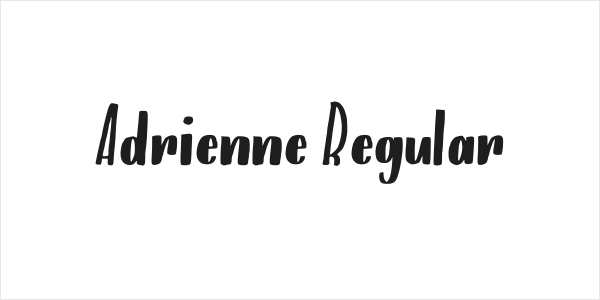 Adrienne Regular Logo