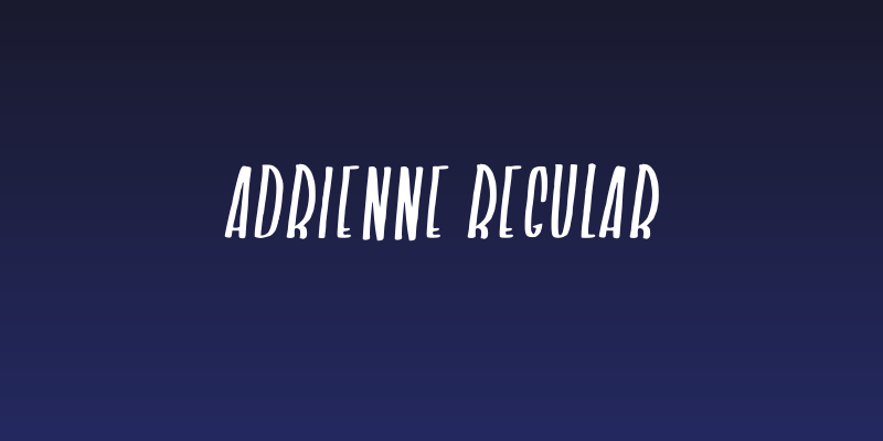 Adrienne Regular Social Header
