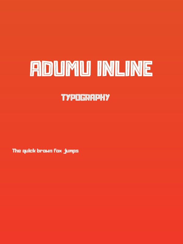 Adumu Inline Poster