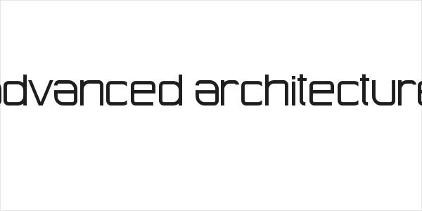 Advanced Architecture Logo