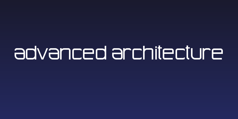 Advanced Architecture Social Header