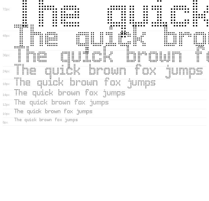 Advanced Dot Digital-7 Waterfall