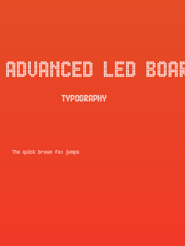 Advanced LED Board-7 Poster