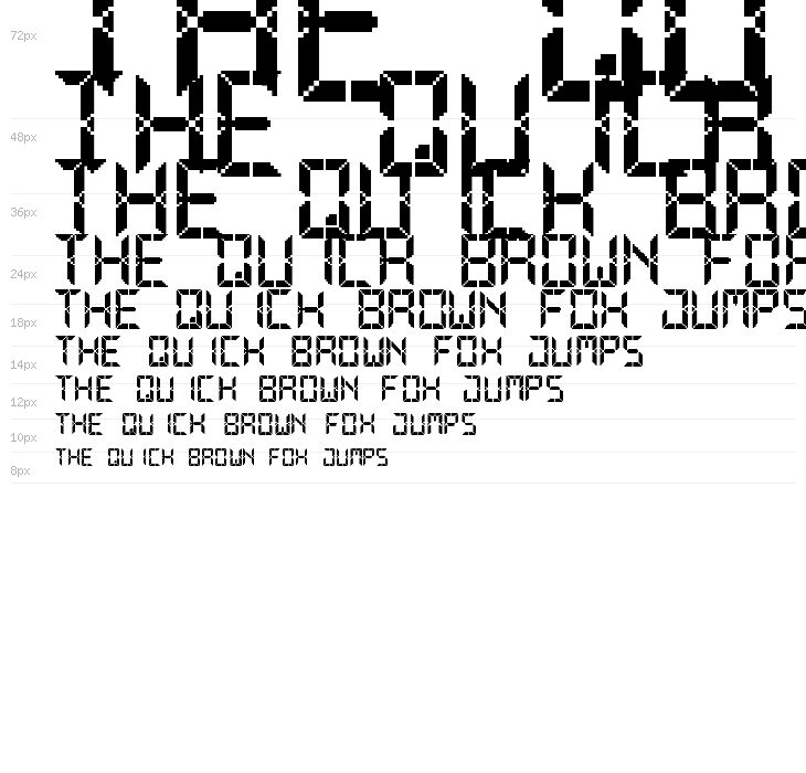 Advanced Pixel LCD-7 Waterfall