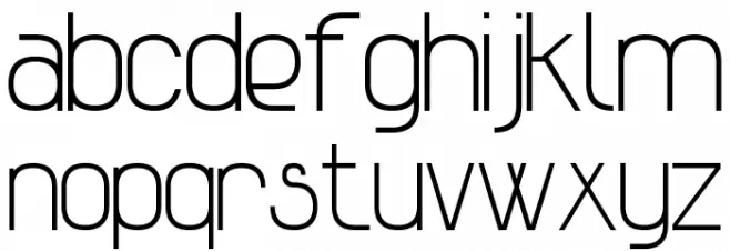 Advanced Sans Serif 7 Fuentes MINÚSCULAS