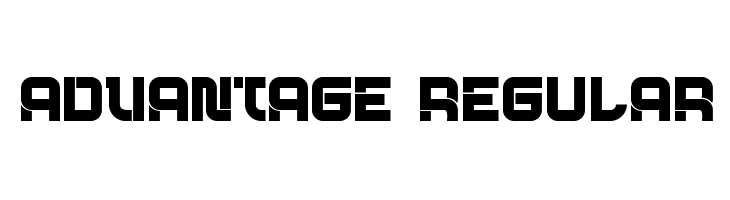 Advantage Regular  免费字体下载