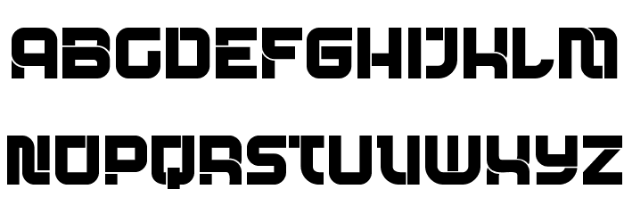 Advantage Regular Font LOWERCASE