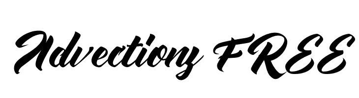 Advectionz FREE  नि: शुल्क फ़ॉन्ट्स डाउनलोड