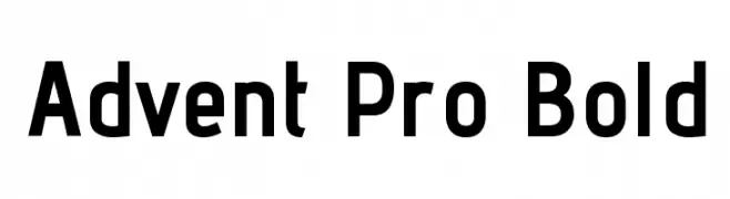 Advent Pro Bold  Fuentes Gratis Descargar