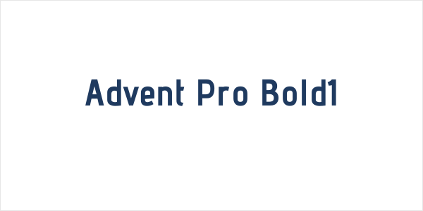 Advent Pro Bold1 Logo