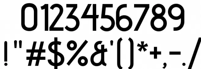 Advent Pro SemiBold Font OTHER CHARS