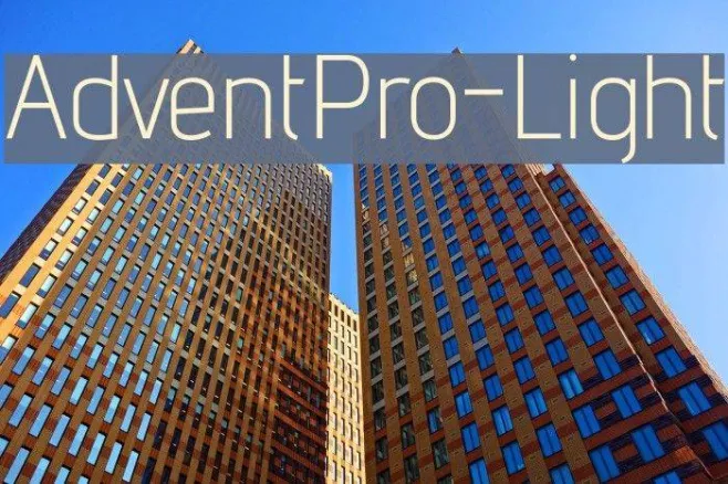 AdventPro-Light Example 3