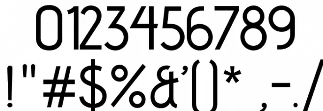 AdventPro-Medium Font OTHER CHARS