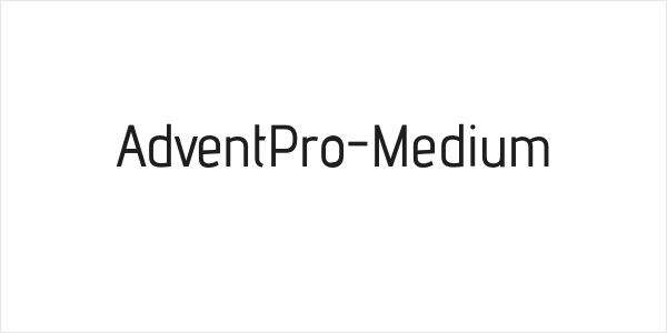 AdventPro-Medium Logo