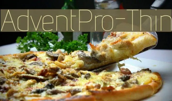 AdventPro-Thin Example 1