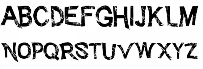 Advent_Psychosis Schriftart Groß