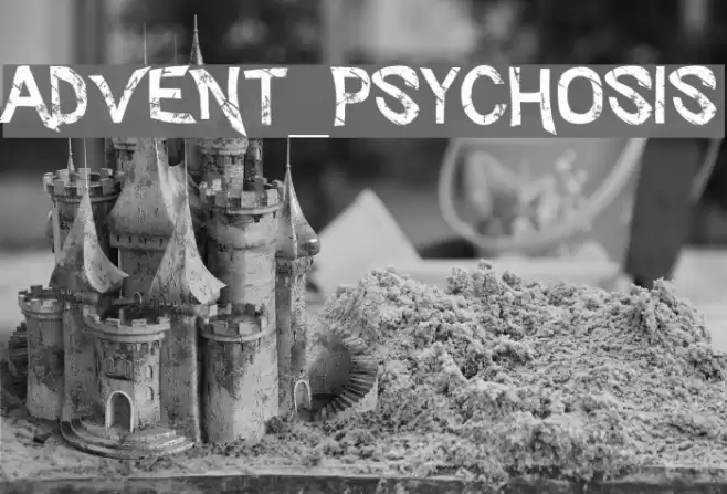 Advent_Psychosis Шрифта examples