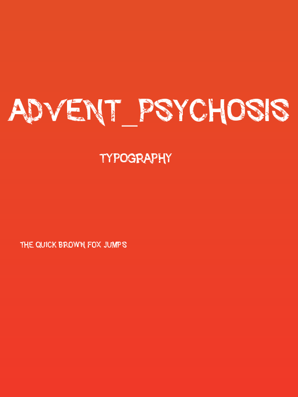 Advent_Psychosis Poster