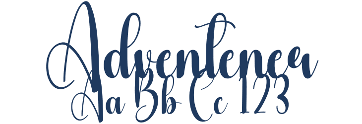 Adventener Font Preview