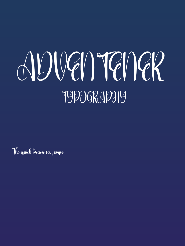 Adventener Poster