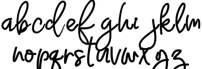 Adventure Dreamer Font LOWERCASE