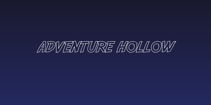 Adventure Hollow Social Header