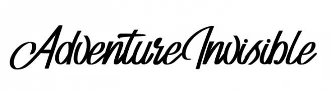 Adventure Invisible  フリーフォントのダウンロード