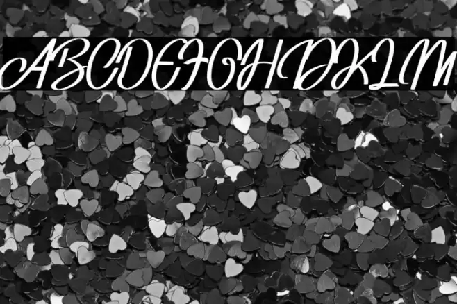 Adventure Invisible Font examples