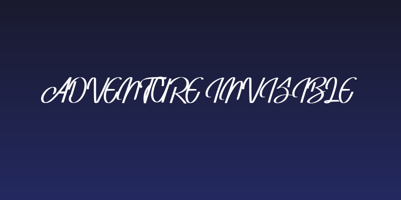 Adventure Invisible Social Header