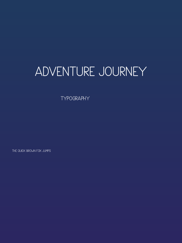 Adventure Journey Poster