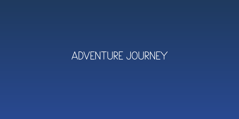 Adventure Journey Social Header