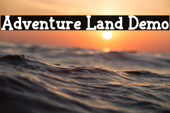 Adventure Land Demo Example 3