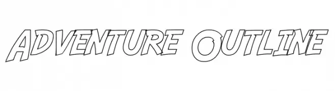 Adventure Outline  免费字体下载