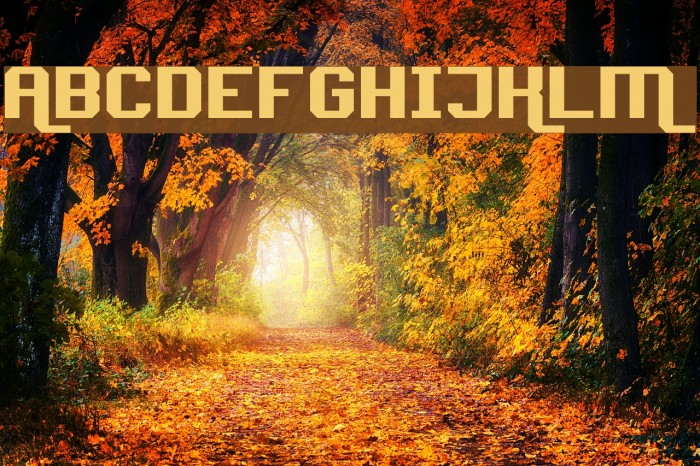 Adventure ReQuest Font examples
