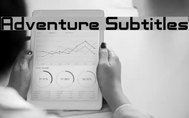 Adventure Subtitles Font examples