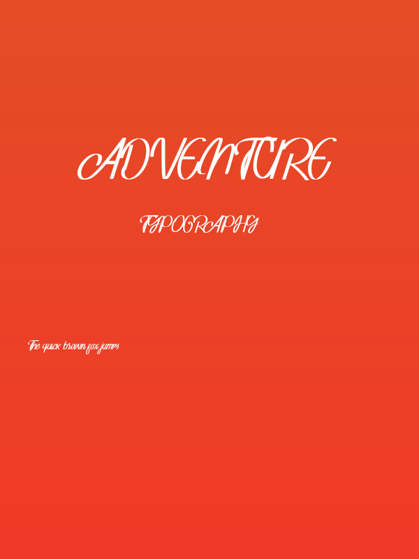 Adventure Poster
