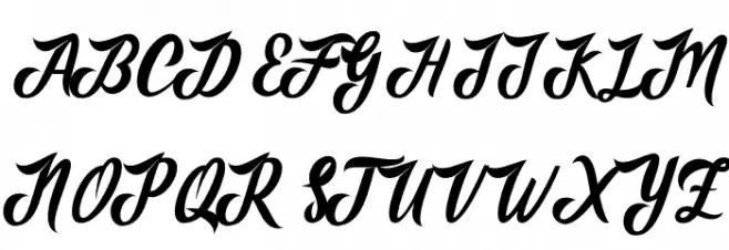 AdventureScript Polices MAJUSCULES