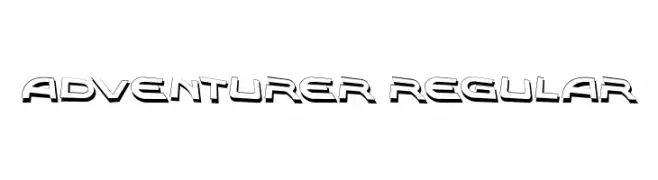 Adventurer Regular  フリーフォントのダウンロード