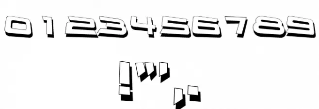 Adventurer Regular Font OTHER CHARS