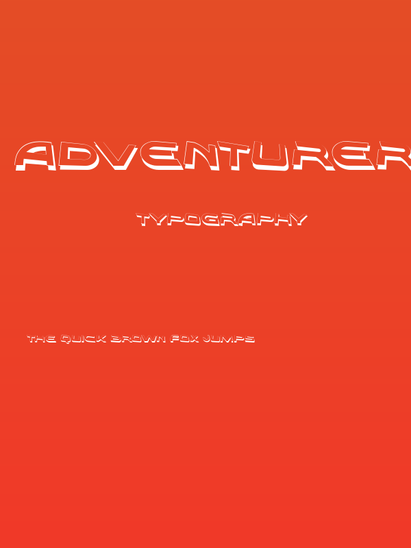 Adventurer Regular Poster