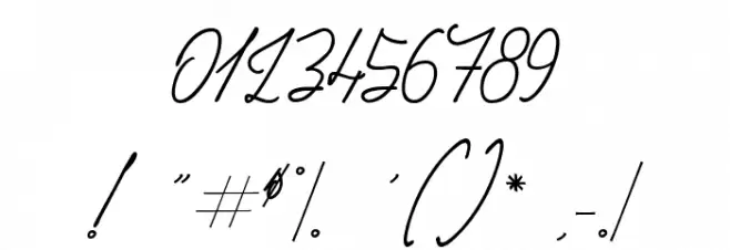 Adventures on the Mountains Font OTHER CHARS