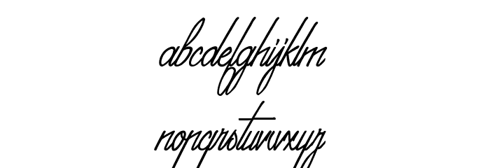 Adventures on the Mountains Font LOWERCASE